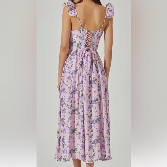 ASTR the Label Wedelia Floral Print A-Line Dress - Picture 2 of 6